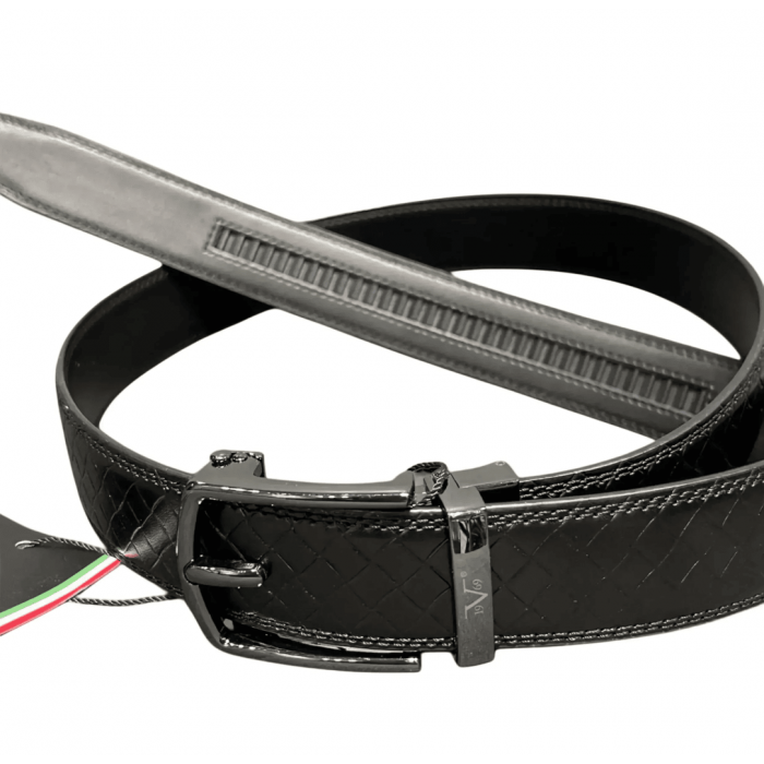 19V69 ΔΕΡΜΑΤΙΝΗ ΖΩΝΗ  -  01.01.01 - Μαυρο 19V69 ΔΕΡΜΑΤΙΝΗ ΖΩΝΗ  -  01.01.01 - Μαυρο