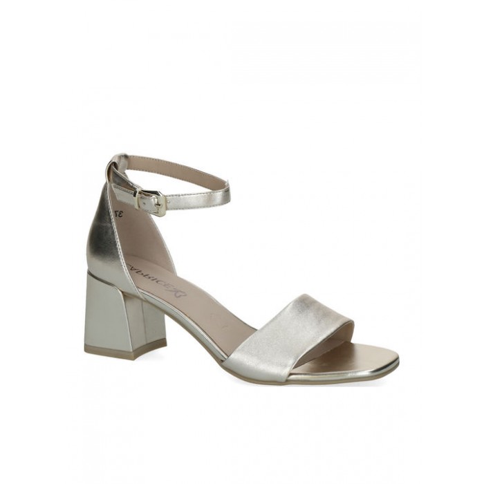 Δερμάτινο πέδιλο Caprice με τακούνι 6.5 cm   |  2-28303-46
