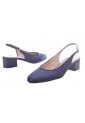 Caprice by Trace  Γόβα Sling Back - straw look