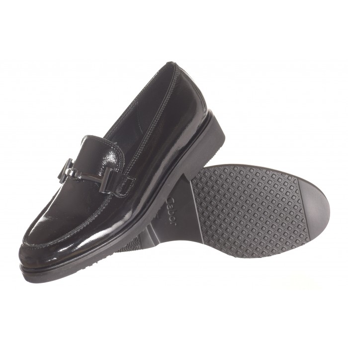 College Loafer Μοκασίνια  - all Leather by Gabor  |  GAB.55211 