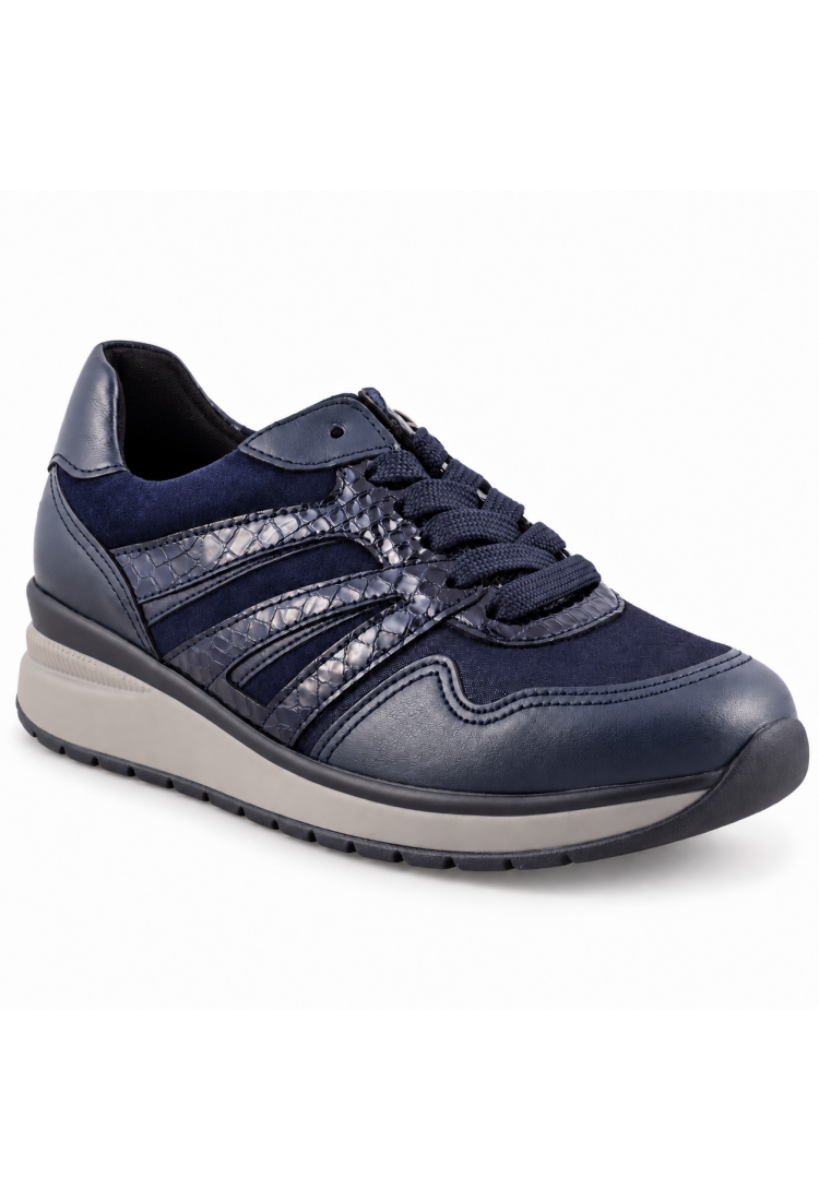 Δερμάτινα αθλητικά παπούτσια Gabor από δέρμα και σουέτ - GAB.60.20.01.002