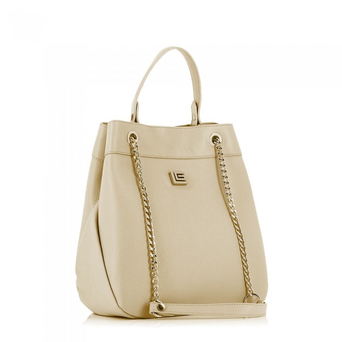 Guy Laroche Δερμάτινη Τσάντα Ώμου GL-8857 - Πουρο Guy Laroche Δερμάτινη Τσάντα Ώμου GL-8857 - Πουρο