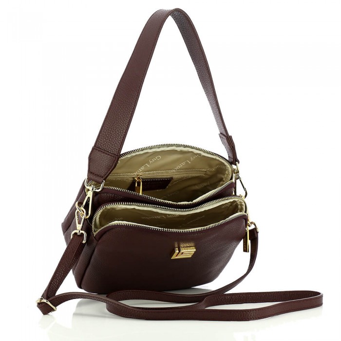 Δερμάτινη τσάντα Guy Laroche  |  GL-0014 - Μπορντο