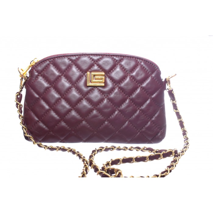 Δερμάτινη τσάντα Guy Laroche  - GL-4201 - Μπορντο