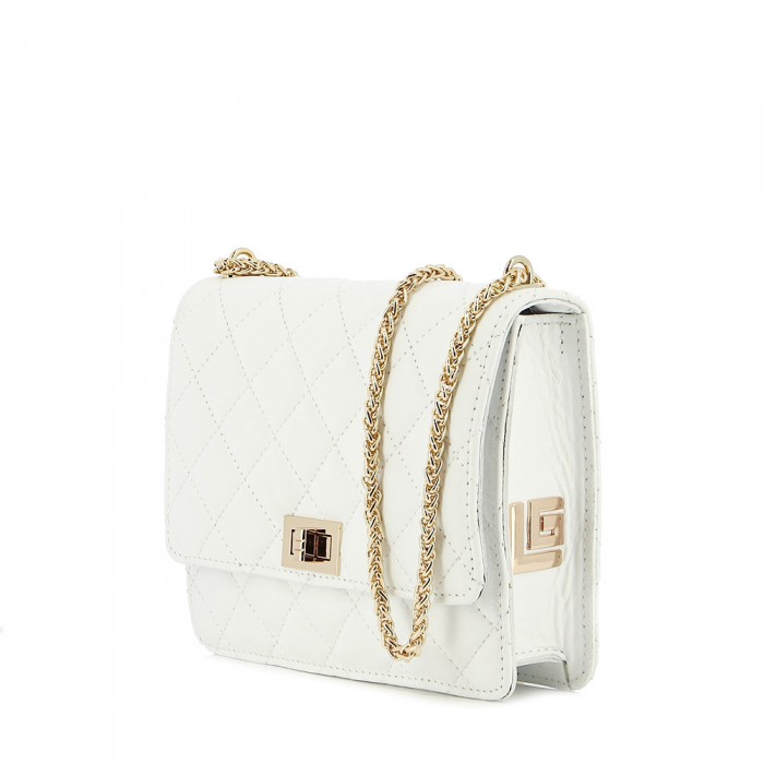 Βραδινή Τσάντα Χεριού Guy Laroche   GL-0119 - Λευκο