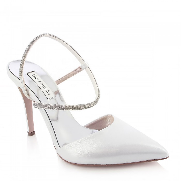 Νυφικά Υποδήματα Guy Laroche -  GL0000010996 - Λευκο Περλε