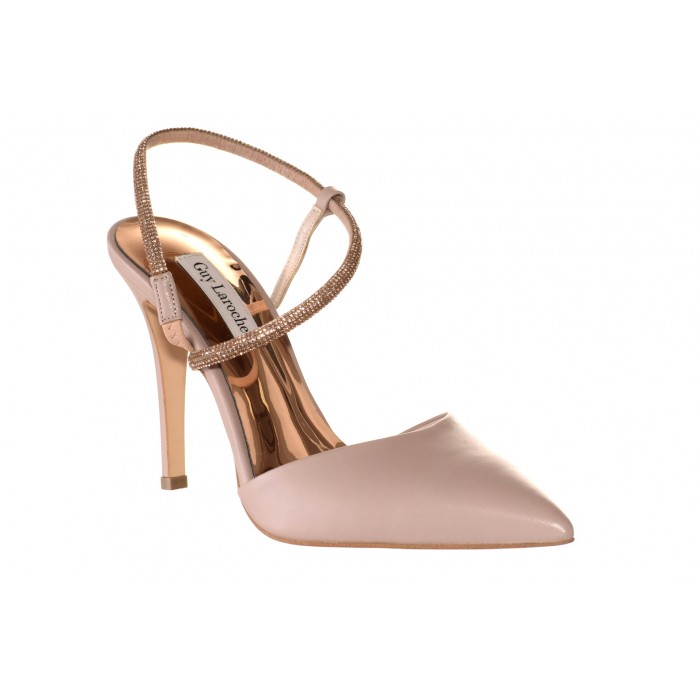 Γόβα cross-band - 10εκ.  -   GL0000010996-nude - Νουντ