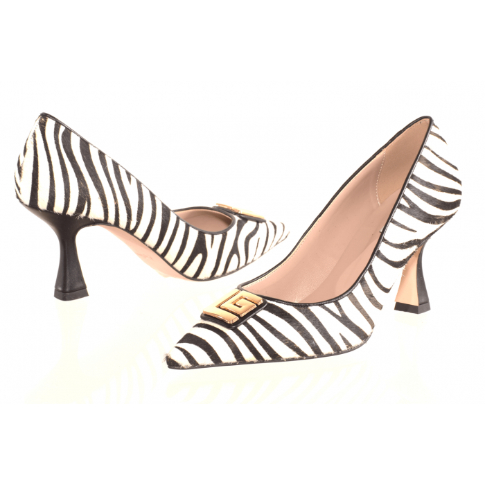 Guy Laroche - Γόβα - GL5020037293 - Λευκό | Μαύρο Guy Laroche - Γόβα - GL5020037293 - Λευκό | Μαύρο