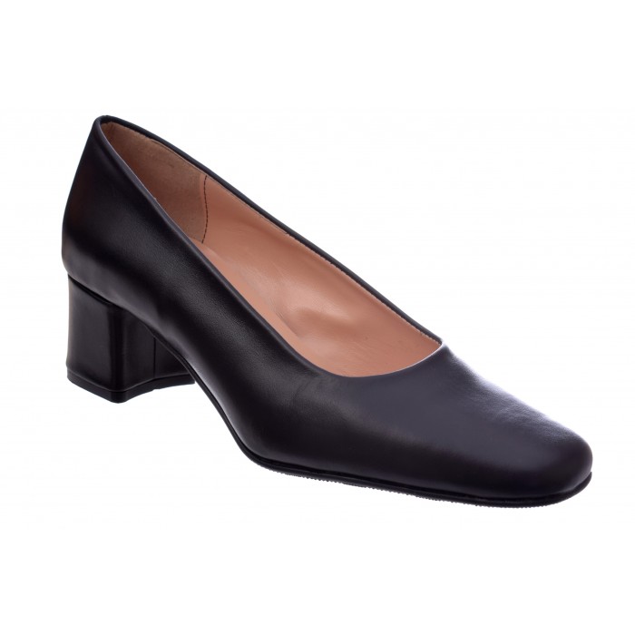 Γόβα Δέρμα - καρέ τακούνι byTrace Art.642-HZ