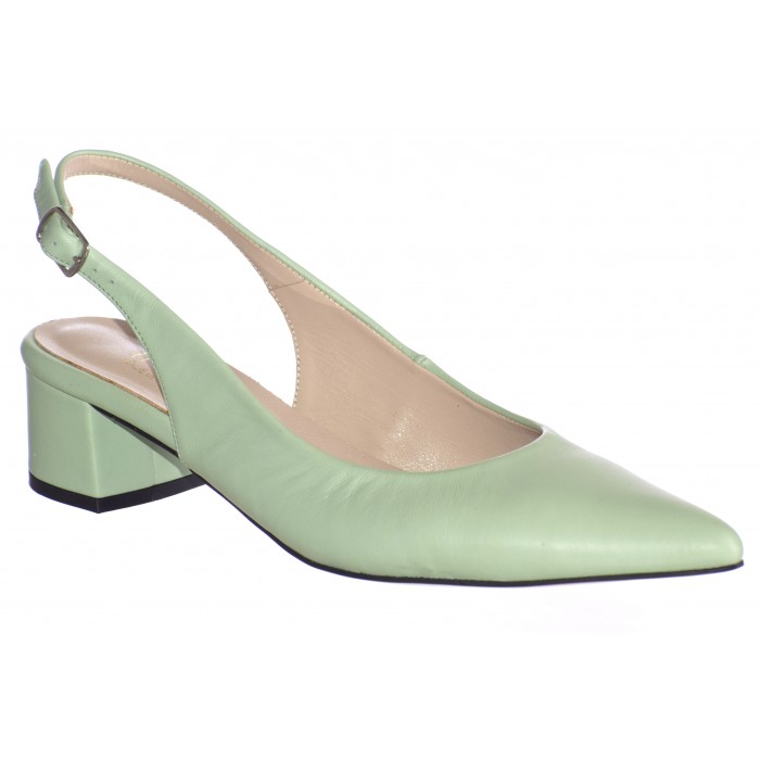 Γόβα Εξώφτερνη Δερμάτινη,  Cardinalle by Trace - 4,5 εκ τακούνι | Tr-0061-HZ