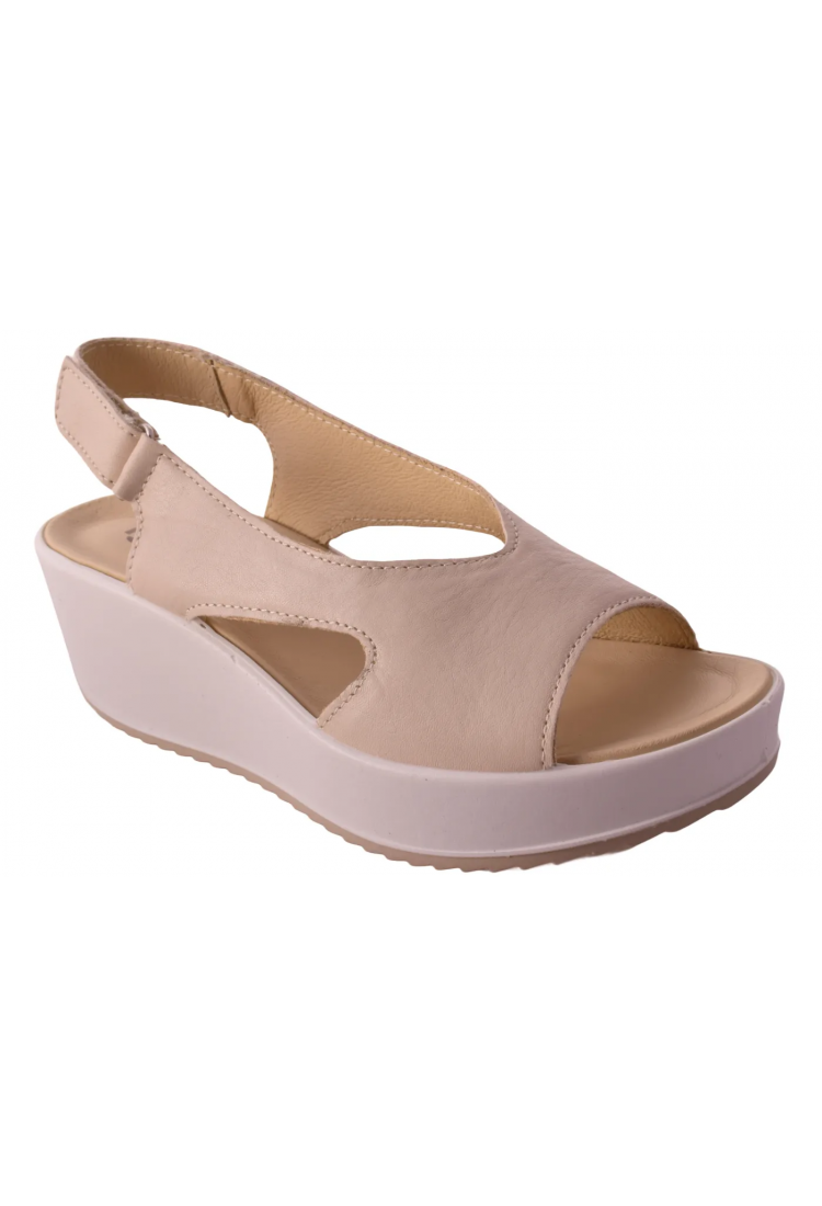 Γυναικεία σανδάλια με πλατφόρμα 4.4 cm σε χρώμα beize by IGI & CO | 1161733> Γυναικεία σανδάλια με πλατφόρμα 4.4 cm σε χρώμα beize by IGI & CO | 1161733