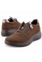 IMAC 206011 Γυναικεία  Sneakers δέρμα Nubuck με Φερμουάρ & Ανατομικό Πέλμα 4 εκ