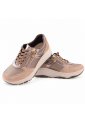 IMAC 208210  Γυναικεία Ανατομικά Sneakers Nubuck Μαύρα ή Πούρο με Έξτρα Φάρδος