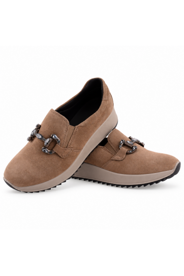 IMAC Γυναικεία Ανατομικά Sneakers Camel Taupe 208351