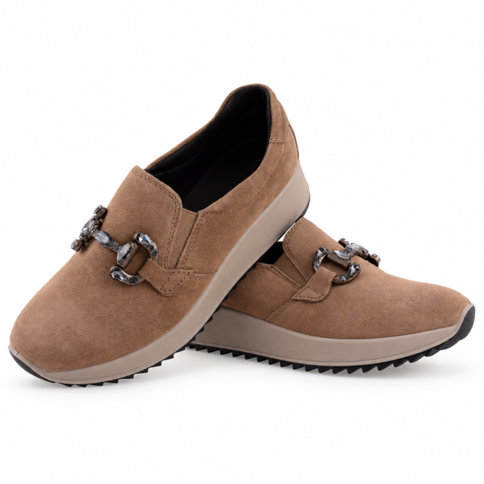 IMAC Γυναικεία Ανατομικά Sneakers Camel Taupe 208351