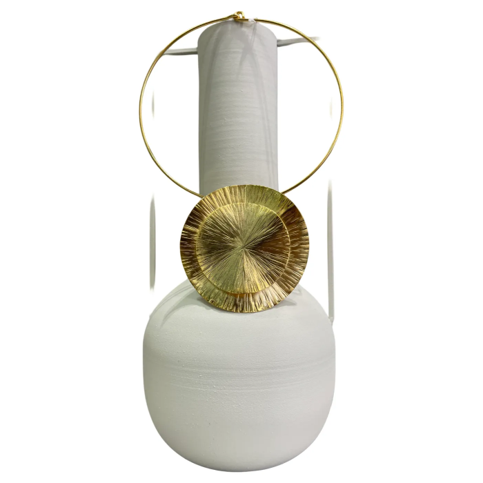 Περιδέραιο  σε σφυρήλατο επιχρυσωμένο ατσάλι| MG-65