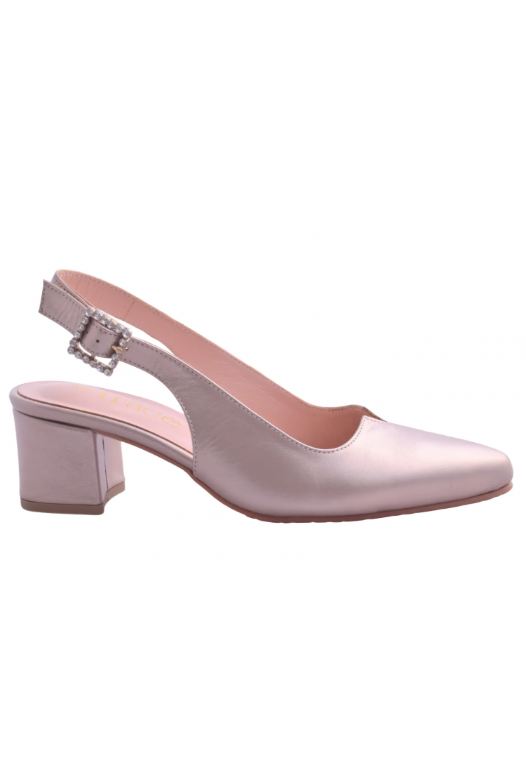 Δερμάτινη Εξώφτερνη  Ανατομική  Γοβα  |Britany by Trace  809-SN-KS