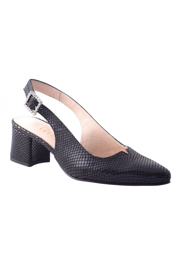 Δερμάτινη Εξώφτερνη  Ανατομική  Γοβα  |Britany by Trace  809-SN-KS