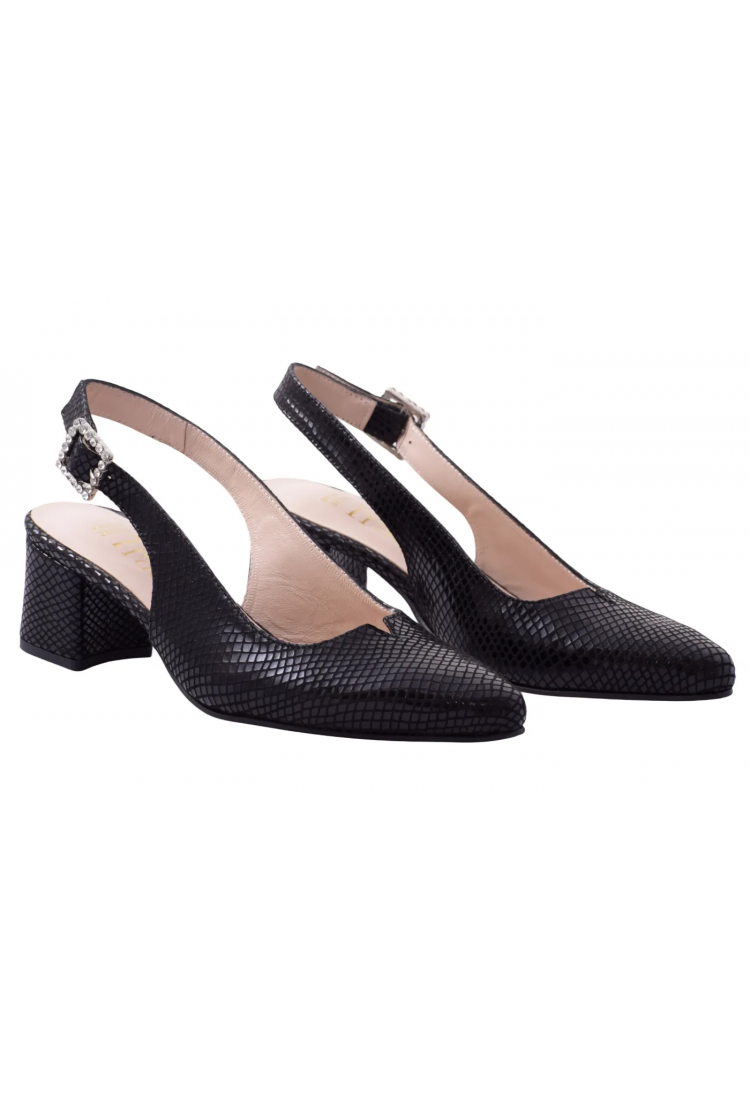 Δερμάτινη Εξώφτερνη  Ανατομική  Γοβα  |Britany by Trace  809-SN-KS