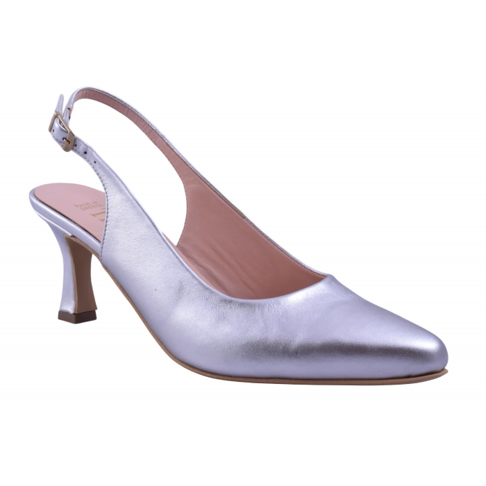 Εξώφτερνη Γόβα - Twist  by Trace | 909-KS - Ασημι