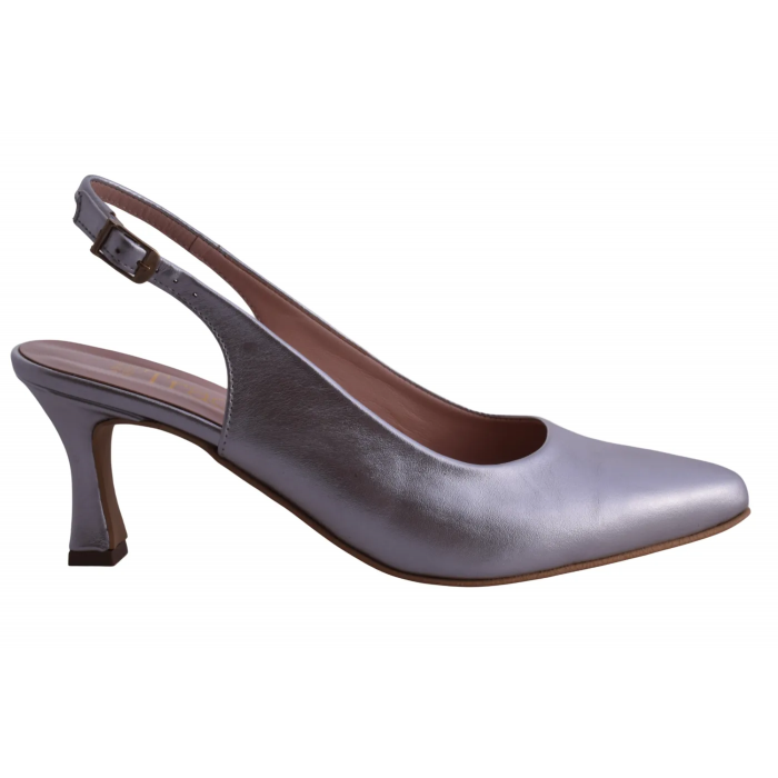 Εξώφτερνη Γόβα - Twist  by Trace | 909-KS - Ασημι