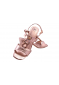 Γυναικεία Πέδιλα Laura Biagiotti 8cm Heel με Περίτεχνο Τακούνι – Metallic Style   LB-9750