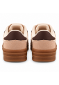 Laura Biagiotti - Γυναικεία Flatform Sneakers Suede Μπεζ  LB-9805