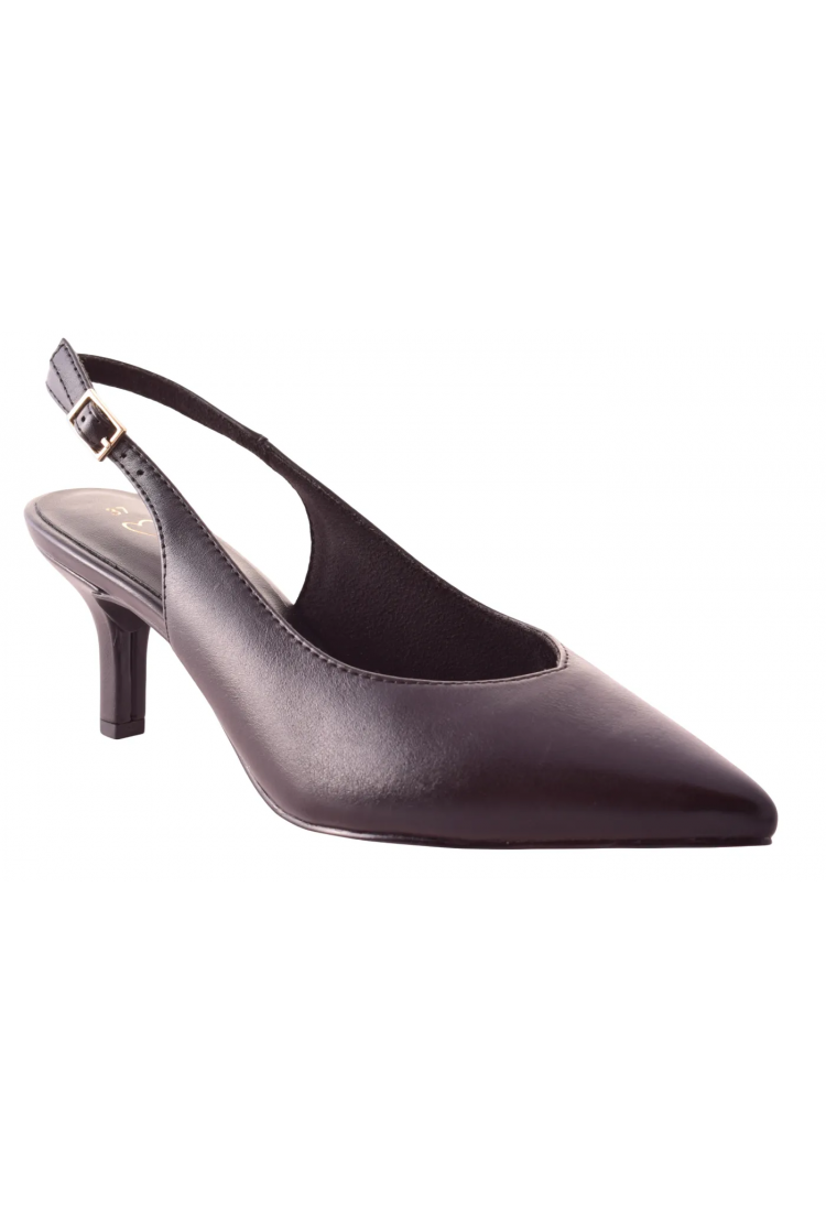 Εξώφτερνες δερμάτινες Γόβες Marco Tozzi με 5,5 cm τακούνι  |   2-29648-46