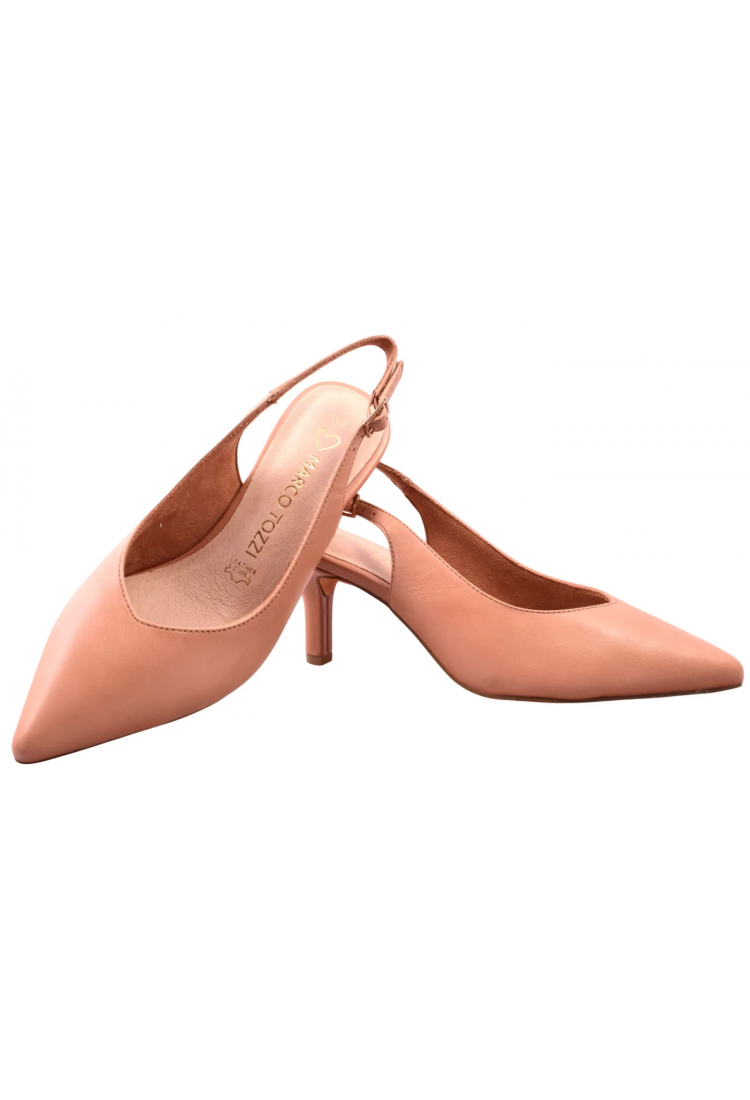 Εξώφτερνες δερμάτινες Γόβες Marco Tozzi με 5,5 cm τακούνι  |   2-29648-46