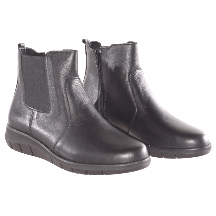 Trace  Δερμάτινο Μποτάκι -  200-MS - Μαυρο Trace  Δερμάτινο Μποτάκι -  200-MS - Μαυρο