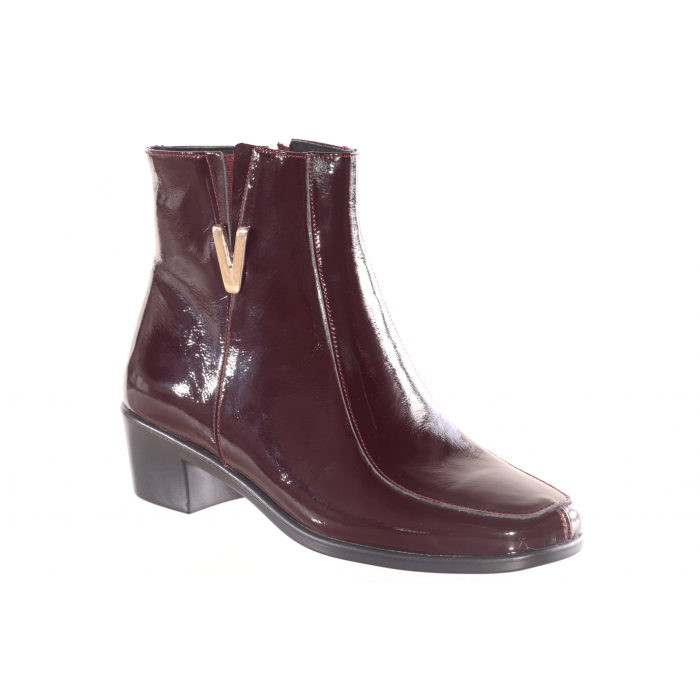Trace  Δερμάτινο Μποτάκι -  330MS - Μπορντο Trace  Δερμάτινο Μποτάκι -  330MS - Μπορντο