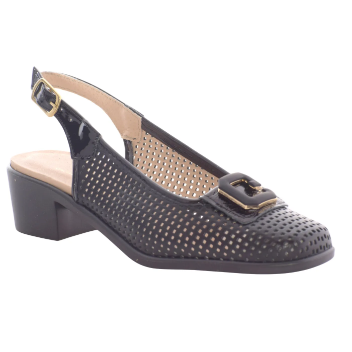 Εξώφτερνη Ανατομική γόβα  by Trace  |   339T-MS - Μαυρο