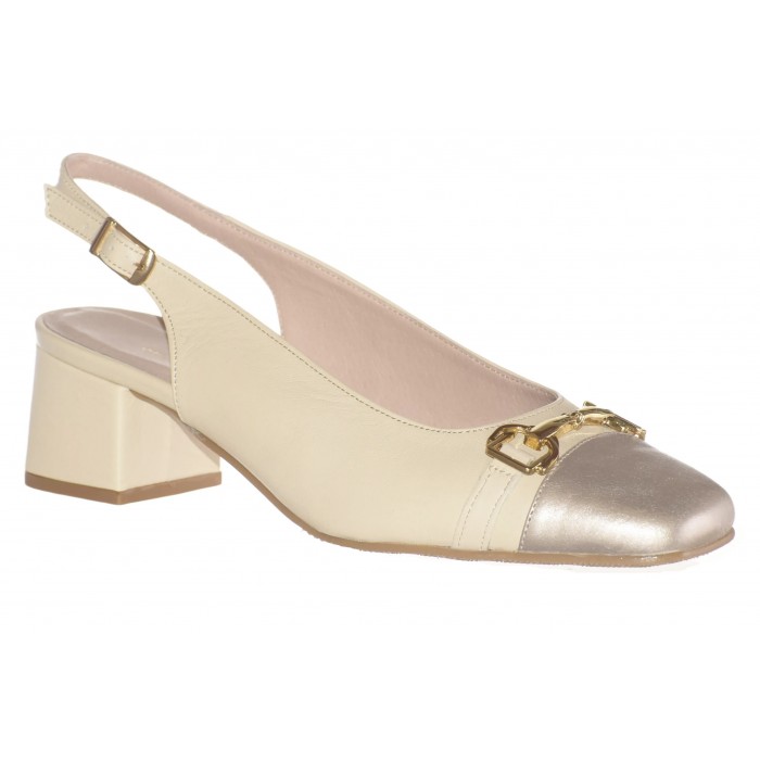 Εξώφτερνη Ανατομική Γόβα by Trace extra Soft Insole Padding  901-MS - Μπεζ | Χρυσό Εξώφτερνη Ανατομική Γόβα by Trace extra Soft Insole Padding  901-MS - Μπεζ | Χρυσό
