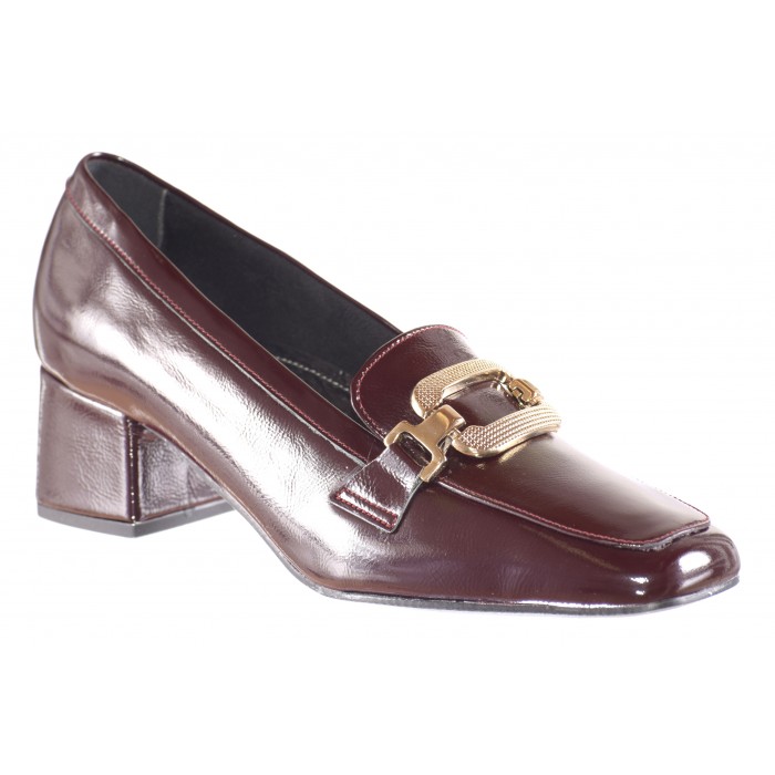 Ανατομική Γόβα - Μαλακό Λουστρίνι by Trace έξτρα μαλακή επένδυση εσωτερικής σόλας - 902-MS - Μπορντο