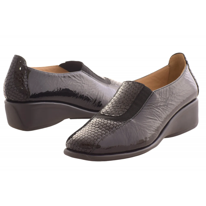 Ανατομικά Δερμάτινα Μοκασίνια by Relax Anatomic    E-4237-653 - Μαυρο