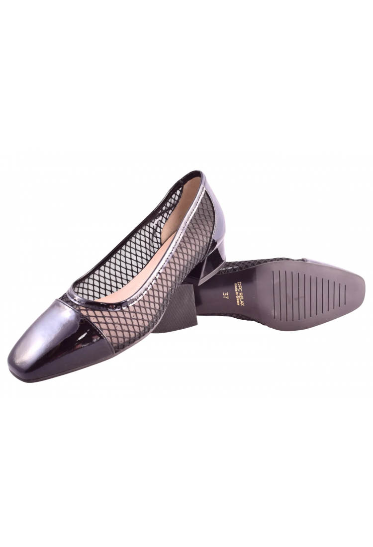 Γόβα  Ανατομική 4,5 cm  γνήσιο μαλακό δέρμα by  Relax Anatomic | H-27036-386