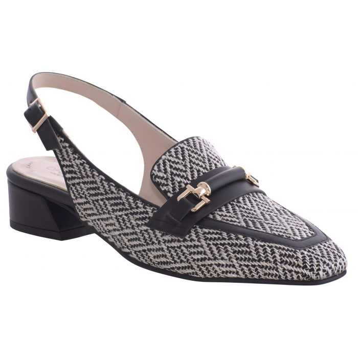 Εξώφτερνη Ανατομική Γόβα by Relax Anatomic - 6εκ | H-27040-341 - Λευκό | Μαύρο