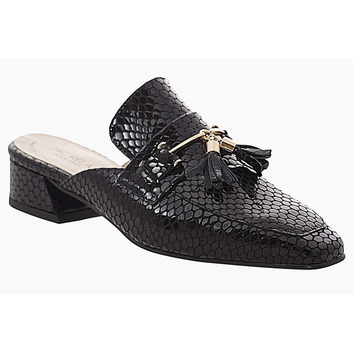 Δερμάτινα Mules by Relax Anatomic - H-27050-653 - Μαυρο