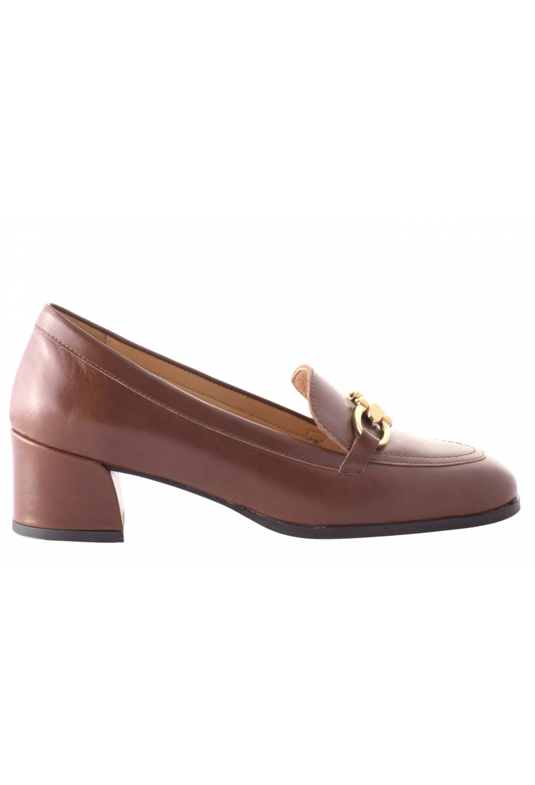 Μοκασίνι  Ανατομικό Δέρμα με αγκράφα   4,0 cm - by  Relax Anatomic | H-40033-B01 Μοκασίνι  Ανατομικό Δέρμα με αγκράφα   4,0 cm - by  Relax Anatomic | H-40033-B01