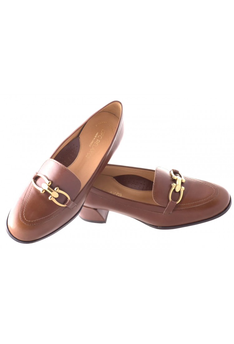 Μοκασίνι  Ανατομικό Δέρμα με αγκράφα   4,0 cm - by  Relax Anatomic | H-40033-B01 Μοκασίνι  Ανατομικό Δέρμα με αγκράφα   4,0 cm - by  Relax Anatomic | H-40033-B01