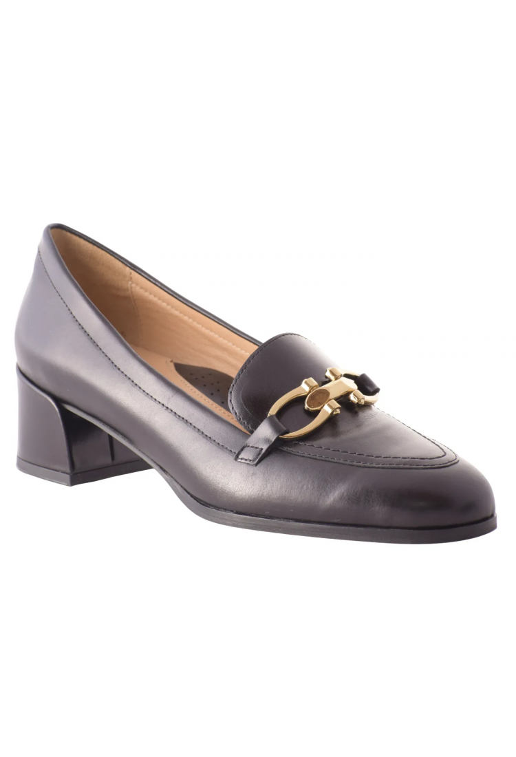 Μοκασίνι  Ανατομικό Δέρμα με αγκράφα   4,0 cm - by  Relax Anatomic | H-40033-B01> Μοκασίνι  Ανατομικό Δέρμα με αγκράφα   4,0 cm - by  Relax Anatomic | H-40033-B01