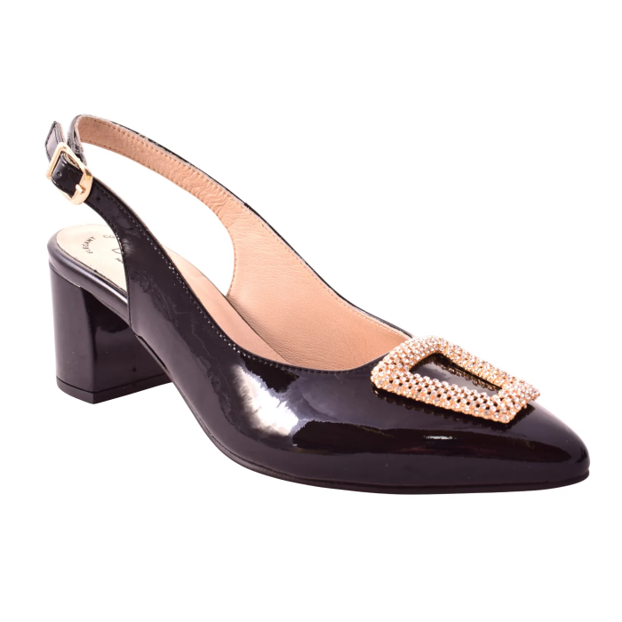 Εξώφτερνη Ανατομική Γόβα by Relax Anatomic - 6,5 εκ | H-55038 - Μαυρο