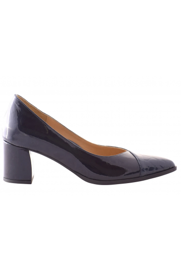 Γόβα Ανατομική Λουστρίνι Κροκό  5,5 cm - by  Relax Anatomic | H-55047-83