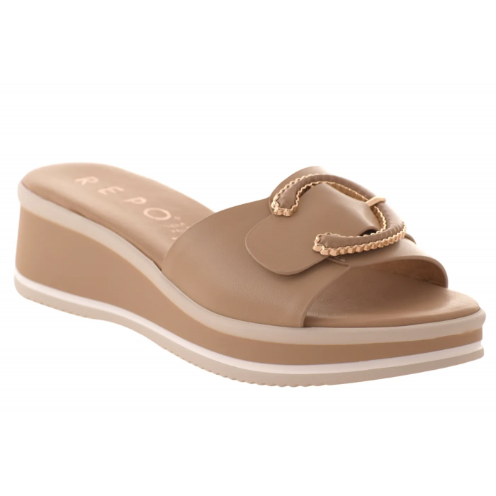 Δερμάτινες παντόφλες Flip-Flop by Repo  |  12128-E5 Δερμάτινες παντόφλες Flip-Flop by Repo  |  12128-E5