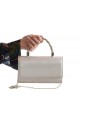 Δερμάτινο Τσαντάκι Αμπιγιέ με στρασ χερούλι  Σχ - 3505-SL