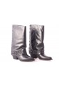 Δερμάτινη Μπότα  Western Style  4 cm by Trace Collection KI-5951