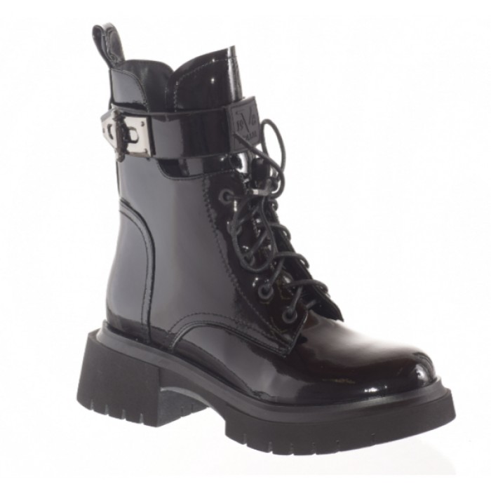 Δερμάτινο Μποτάκι  Versace 19V69  |   AM C693-H473B - Μαυρο