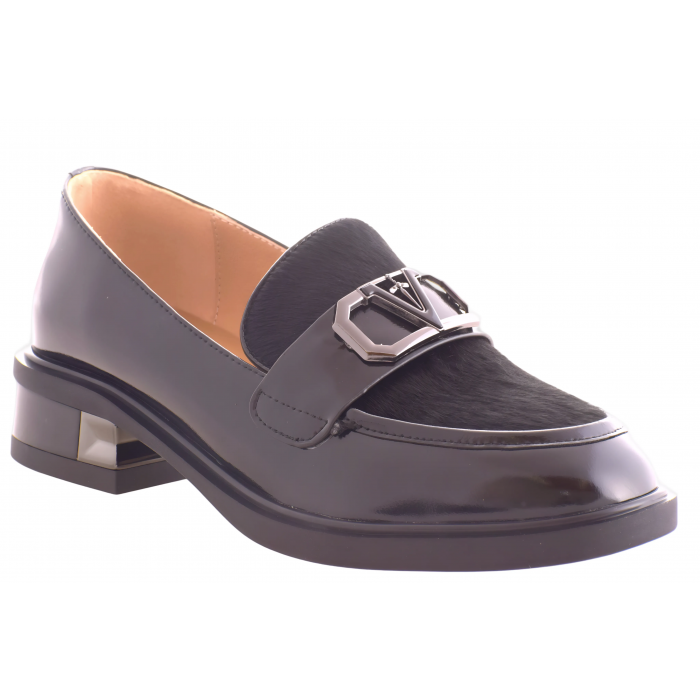 Μοκασίνια Δερμάτινα από  Versace 19V69 |  AM C790-M226V - Μαυρο