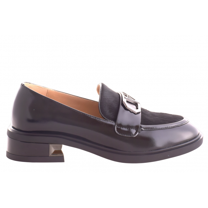 Μοκασίνια Δερμάτινα από  Versace 19V69 |  AM C790-M226V - Μαυρο