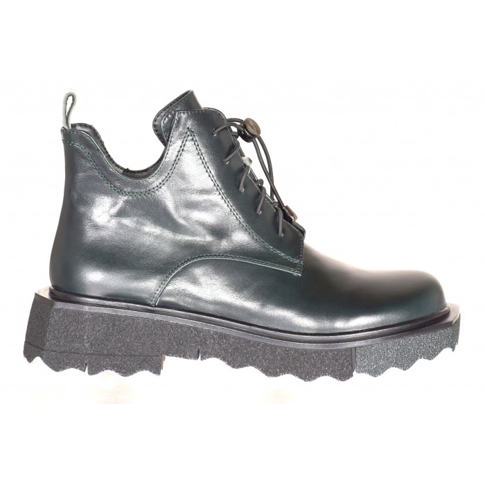 Δερμάτινο Μποτάκι  Versace 19V69  |   AM P74-Y700 - Λαδι